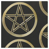 Golden pentagram stof (Close Up)