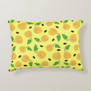 Golden Peren Collectie Geel Helder Accent Kussen