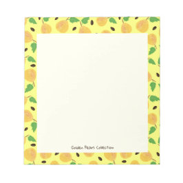 Golden Peren Collectie Geel Helder Notitieblok