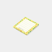Golden Peren Collectie Geel Helder Post-it® Notes (Schuin)