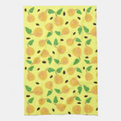 Golden Peren Collectie Geel Helder Theedoek (Verticaal)