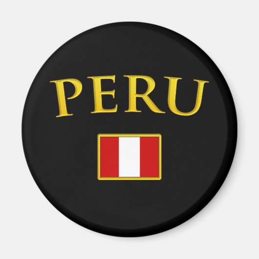 Golden Peru Magneet (Voorkant)