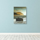 Golden Pet, Dorset Canvas Afdruk (Insitu (Houten vloer))