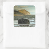 Golden Pet, Dorset Vierkante Sticker (Tas)