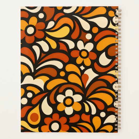 Golden Petal Flow Planner (Achterkant)