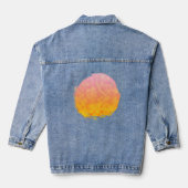 Golden Petal Mirage Denim Jacket (Achterkant)