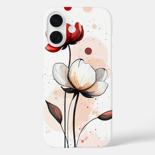 Golden Petal Play Case-Mate iPhone Case (Achterkant)