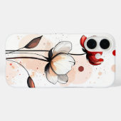 Golden Petal Play Case-Mate iPhone Case (Achterkant (horizontaal))