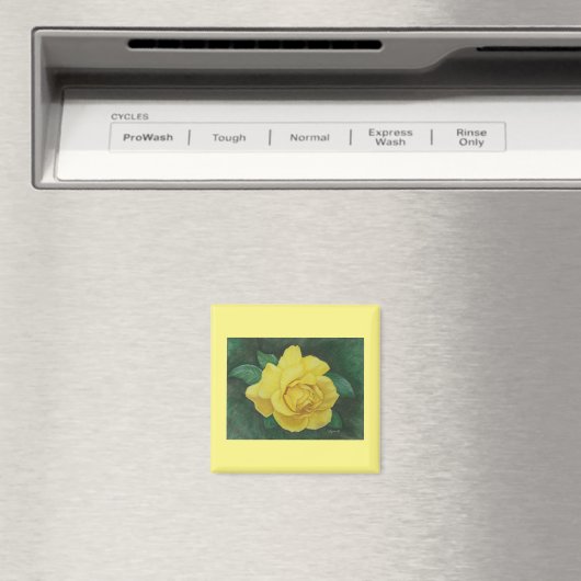 Golden Petals Magnet (Insitu (Vaatwasser))