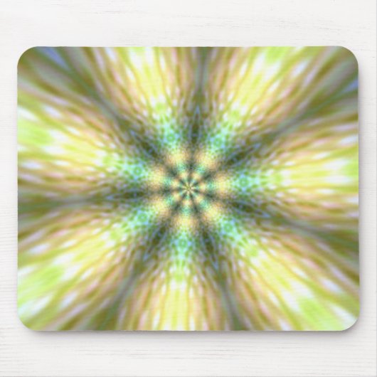 Golden Petals Mousepad Muismat (Voorkant)