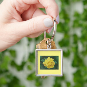 Golden Petals Sleutelhanger