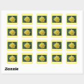 Golden Petals Sticker (Vel)