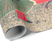 Golden Pheasant in sneeuw door Ito Jakuchu Cadeaupapier (Rol Hoek)