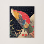 Golden Pheasant in sneeuw door Ito Jakuchu Legpuzzel (Verticaal)