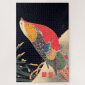 Golden Pheasant in sneeuw door Ito Jakuchu Legpuzzel (Verticaal)