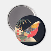 Golden Pheasant in sneeuw door Ito Jakuchu Magneet (Voorkant / Achterkant)