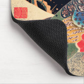 Golden Pheasant in sneeuw door Ito Jakuchu Muismat (Hoek)