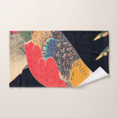 Golden Pheasant In Snow By Ito Jakuchu Handdoek (Handdoek)