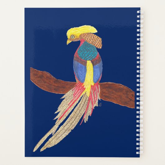 GOLDEN PHEASANT PLANNER (Achterkant)