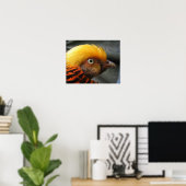 Golden Pheasant Poster (Thuiskantoor)