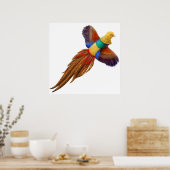 Golden Pheasant Print (Keuken)