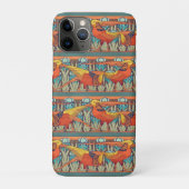 Golden Pheasant Retro Case-Mate iPhone Case (Achterkant)