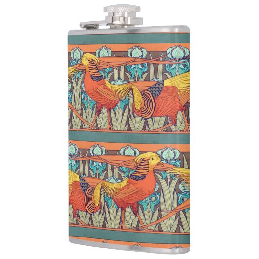 Golden Pheasant Retro Heupfles (Links)