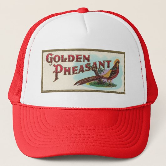 Golden Pheasant Trucker Pet (Voorkant)