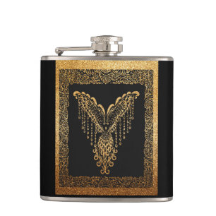 Golden Phoenix Elegance Heupfles