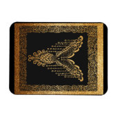 Golden Phoenix Elegance Magneet (Horizontaal)