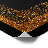 Golden Phoenix Elegance Poster (Hoek)