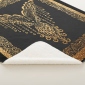 Golden Phoenix Elegance Sherpa Deken (3/4)