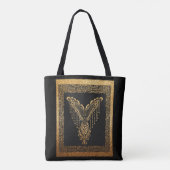 Golden Phoenix Elegance Tote Bag (Achterkant)