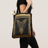 Golden Phoenix Elegance Tote Bag (Dichtbij)