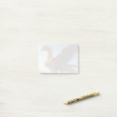 Golden Phoenix Post-it® Notes (Op bureau)