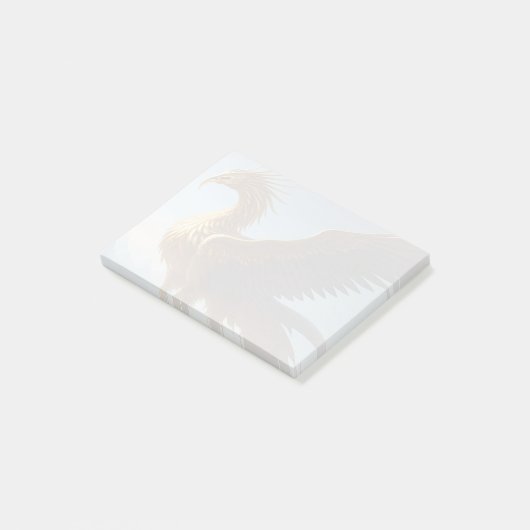 Golden Phoenix Post-it® Notes (Schuin)