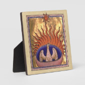 Golden Phoenix Rising Fotoplaat (Voorkant)