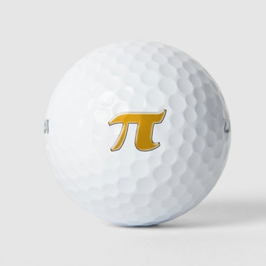 Golden PI Golf Ball Golfballen (Voorkant)