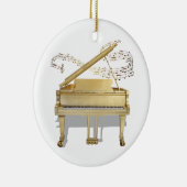 Golden Piano Ornament (Rechts)