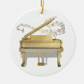 Golden Piano Ornament (Voorkant)