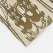 Golden Pillars Fleece Deken (Hoek)