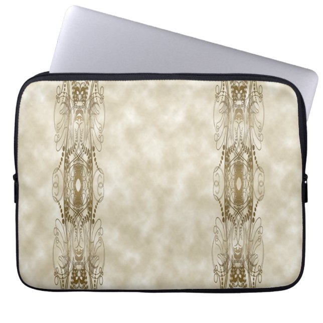 Golden Pillars Laptop Sleeve (Voorkant)
