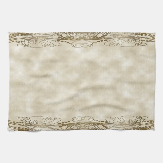 Golden Pillars Theedoek (Horizontaal)