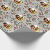 Golden Pine Frame Cadeaupapier (Hoek)