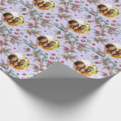 Golden Pine Frame Cadeaupapier (Hoek)