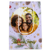 Golden Pine Frame Medium Cadeauzakje (Achterkant)