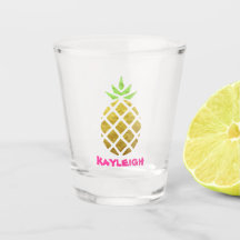 Golden Pineapple | Fun Tropisch heet glas