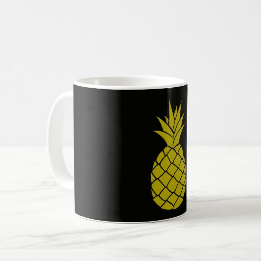 Golden Pineapple Mok (Voorkant links)