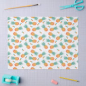 Golden Pineapple Pattern | Tropische vruchten Tissuepapier (Craft)