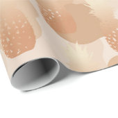 Golden Pineapples Pattern Cadeaupapier (Rol Hoek)